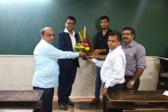 Receiving Appreciation from Maharashtra Classes Owners Association
